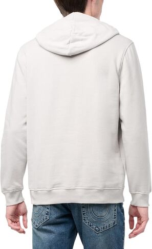 True Religion Men's Embossed Pullover Hoodie in Saudi Arabia