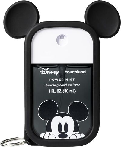 Touchland & Disney Special Edition Hand Sanitizer + Mist Case, Scented & Stylish Hydrating Sanitizer Spray Bundle, Travel Size, Dye Free in Saudi Arabia