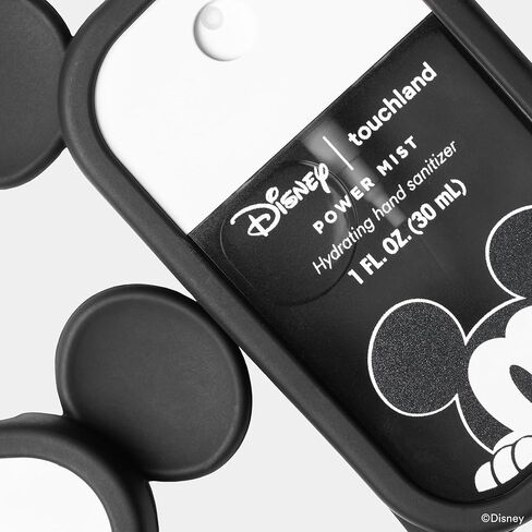 Touchland & Disney Special Edition Hand Sanitizer + Mist Case, Scented & Stylish Hydrating Sanitizer Spray Bundle, Travel Size, Dye Free in Saudi Arabia