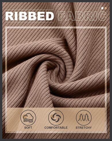 RIYIPER 3 PACK TOPS نصف الأكمام للسيدات ، بطول الكوع القطن مضلع T Shirt Crew Neck Tee Slim Fit Blouses in Kuwait