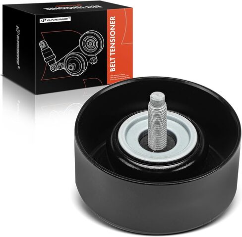 A-Premium Belt Idler Pulley متوافق مع Chevy Silverado 2500 3500 HD ، Express 2500 3500 & GMC Sierra 2500 3500 HD & Buick Lacrosse ، Regal & Cadillac Escalade ESV & SAAB 9-5 & Freightliner & Isuzu in Kuwait
