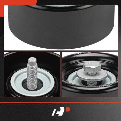A-Premium Belt Idler Pulley متوافق مع Chevy Silverado 2500 3500 HD ، Express 2500 3500 & GMC Sierra 2500 3500 HD & Buick Lacrosse ، Regal & Cadillac Escalade ESV & SAAB 9-5 & Freightliner & Isuzu in Kuwait