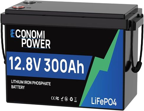12V 6Ah LiFePO4 Battery, 12V Rechargeable Battery Deep Cycle 5000+, Built-in 6A BMS, Home Backup Power for Kids Ride on Toys, Power Wheels, Camping, Fish Finder and Small UPS in Saudi Arabia
