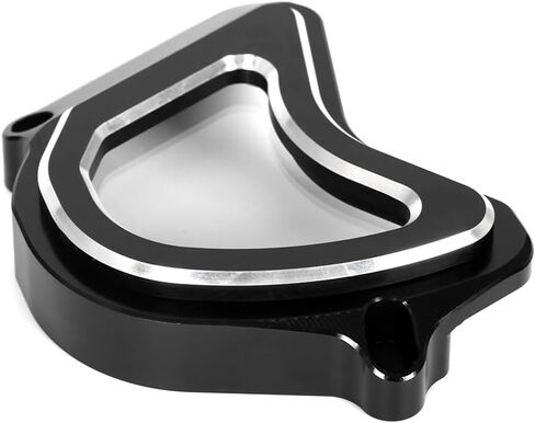 Compatible with Dax 125 ST125 Monkey 125 Trail 125 CT125 Super CUB C125 2018-2024 GROM 125 2022-2024 3D Engrave CNC Acrylic Transparent Front Sprocket Cover Guard Protective Shell (Black) in Kuwait