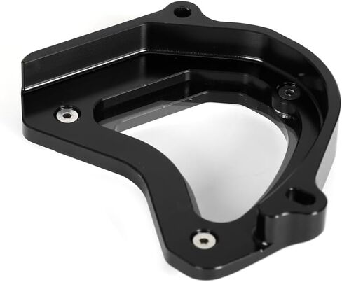 Compatible with Dax 125 ST125 Monkey 125 Trail 125 CT125 Super CUB C125 2018-2024 GROM 125 2022-2024 3D Engrave CNC Acrylic Transparent Front Sprocket Cover Guard Protective Shell (Black) in Kuwait