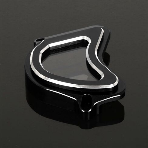 Compatible with Dax 125 ST125 Monkey 125 Trail 125 CT125 Super CUB C125 2018-2024 GROM 125 2022-2024 3D Engrave CNC Acrylic Transparent Front Sprocket Cover Guard Protective Shell (Black) in Kuwait
