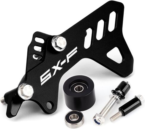 Front Sprocket Cover Chain Guard Compatible with 250 350 SXF XC-F 2016-2021 | Case Saver SXF XCF Accessories (SXF-Orange) in Saudi Arabia
