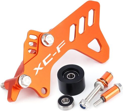 Front Sprocket Cover Chain Guard Compatible with 250 350 SXF XC-F 2016-2021 | Case Saver SXF XCF Accessories (SXF-Orange) in Saudi Arabia