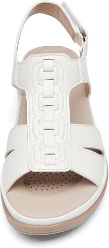 SelenePair Women's Flat Arch Support Slide Sandals Open Toe Casual Walking Summer Adjustable Sandal in Saudi Arabia