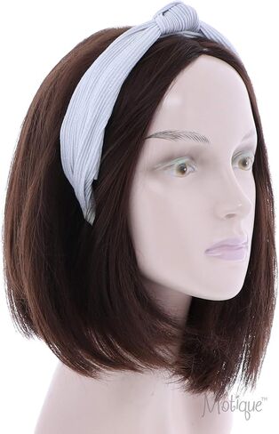 Motique Accessories Elegant Wedding Holiday Cotton Knot Glitter Headband-Gold in Kuwait