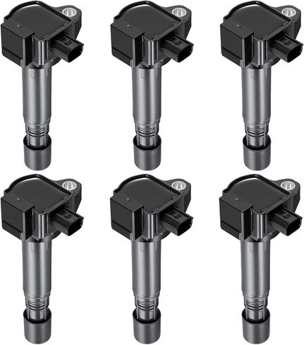 BDFHYK 4 Ignition Coil Pack UF749 and 4 Iridium Spark Plug 93501 Compatible with Honda Civic Fit l4 1.5L 2.0L 2015 2016 2017 2018 2019 2020 Coil for CM11121A 305205RO013 305205RO003 LKAR7BIX-11S in Saudi Arabia