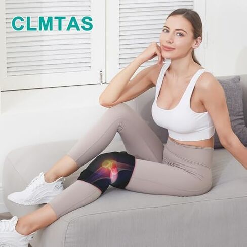 Red Light Therapy, Red Light Therapy for Knee and Elbow Joint, Wireless Rechargeable Design, Larger Battery Capacity, for Elderly & Athletes in Saudi Arabia