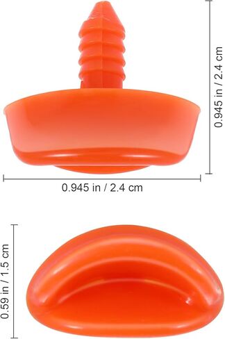 50 قطعة منقار البط البلاستيكي، DIY الحرفية بطة الفم استبدال الحيوان سكرابوكينغ دمية دمية DIY الحرفية in Kuwait