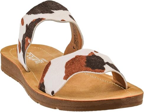 Corkys Footwear Women's Wishy Washy Two Strap Sandal - تصميم حزام عصري وأنيق ، وصندل صيفي مريح ، وخفيف الوزن ، وصيف متين للأزياء متعددة الاستخدامات in Kuwait