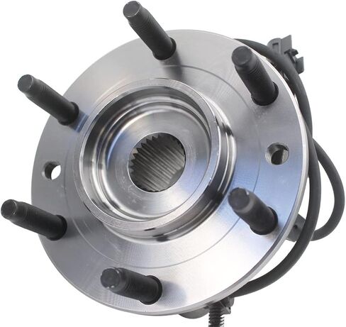 513188 Front Wheel Hub Bearing Assembly w/ABS 6 Lug Replacement for Chevy SSR Trailblazer, Buick Rainier, GMC Envoy, Isuzu Ascender, Oldsmobile Bravada, Saab 9-7X Wheel Hub in Kuwait
