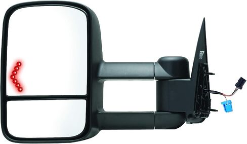 Fit System Passenger Side Towing Mirror for Escalade, Avalanche, Suburban, Tahoe, Yukon, Silverado, Sierra, Silverado/Sierra Classic, Arrow Signal, Foldaway, Power Heated in Saudi Arabia