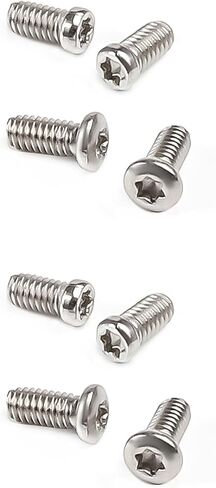 8 Pieces Replacement Temple Screws T6 Orbital Screws for Oakley Juliet/X Metal XX/X Squared OO6011/Romeo 2 Sunglasses Metal Frame in Kuwait