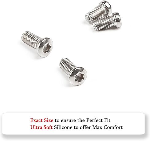 8 Pieces Replacement Temple Screws T6 Orbital Screws for Oakley Juliet/X Metal XX/X Squared OO6011/Romeo 2 Sunglasses Metal Frame in Kuwait