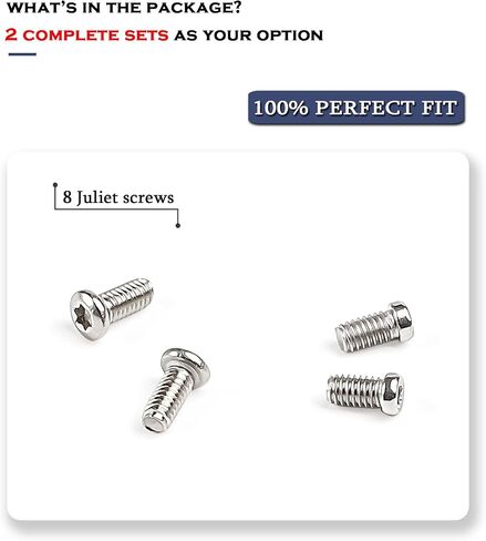 8 Pieces Replacement Temple Screws T6 Orbital Screws for Oakley Juliet/X Metal XX/X Squared OO6011/Romeo 2 Sunglasses Metal Frame in Kuwait