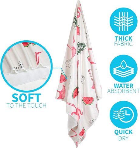 Beach Bag Spacious Shoulder Tote Travel & Gym Bag w/Multiple Pockets & Strong Zipper in Kuwait