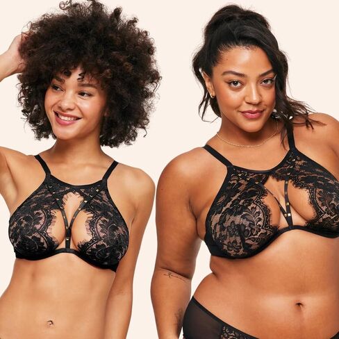 adore me emmeline undize underwire bra-30a-38dd bra high-jack prain for women with stud detail and straps straps in Kuwait