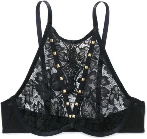 adore me emmeline undize underwire bra-30a-38dd bra high-jack prain for women with stud detail and straps straps in Kuwait