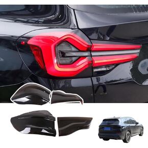 لـ BMW X3 G01 IX3 X3M 2018-2021 سيارة المصباح الخلفي للمصباح الظل مؤشر الفرامل مؤشر مصباح عكسي مصباح سوداء ذيل ملحقات