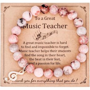 Kivosliviz Music Teacher Appreciation Gifts for Women Piano Teacher Violin Teacher Jewelry Music Teacher Bracelet