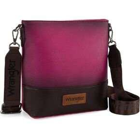 Wrangler Crossbody Purses for Women Two Tone Crossbody Bags Women Purses and Handbags