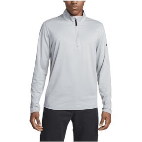 Nike Victory Men's Dri-FIT 1/2-Zip Golf Top (Light Smoke Grey/Black, FD5837-077) Size Large