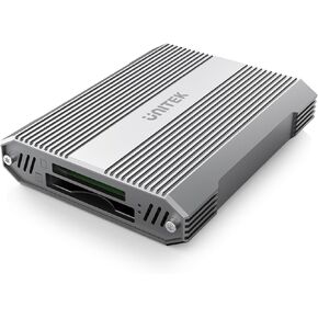 Unitek CFast Card Reader, USB 3.0 USB C CFast 2.0 Card Reader, Portable Aluminum CFast Memory Card Adapter Thunderbolt 3 Port Connection Supported, Compatible for SanDisk, Lexar, Transcend, Sony Card