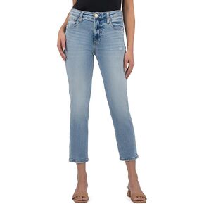 KUT from the Kloth Women's Rachael High Rise Fab Ab Mom Regular Hem