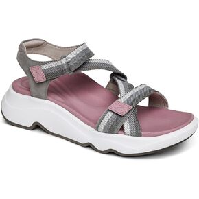 Aetrex Marz Adjustable Orthopedic Arch Water-Friendly Sports Sandals for Women