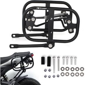 Xitomer Saddlebag Pannier Racks, Compatible with Grom 125 MSX 125 2016-2020, Motorcycle Side Carrier Pannier Support Racks