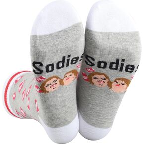Levlo 1000 جنيه Sisters Socks Amy & Tammy Fans Gift Sodies 1000 جنيه أخوات الجوارب Amy & Tammy Merch