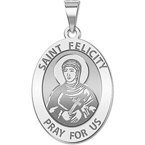 Picturesongold.com Saint Felicity Medal Dener