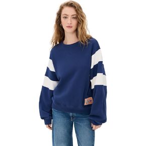 MOTHER Women's The Drop Square Sweatshirt