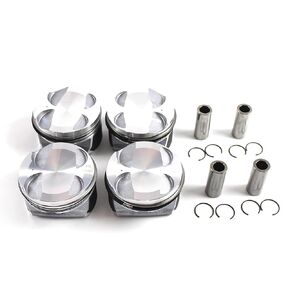 N12 N16 محرك المكابس والخواتم 4pcs φ77mm φ18mm ناتجة لـ Mini R55 R56 R57 R58 Cooper/Cooper Countryman/Cooper Paceman 1.6L (1598cc)