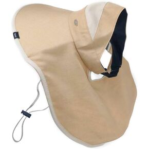 Women Sun Visor Hat Neck Coverage Flap Ponytail Hole Wide Brim Summer UV 50+ Protection Beach Packable Roll Up
