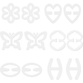 Bra Clips to Make Racerback - 12Pcs Bra Strap Clips for Racerback Clear Bra Strap Holders for Slipping Woman Girl Accessories