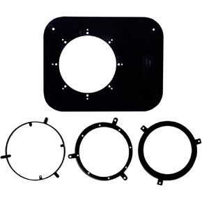Metra Electronics 82-4600 Universal Aftermarket 6-1/2 Inch Speaker Installation Kit
