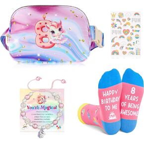 7 Year Old Girl Birthday Gifts 7th Birthday Gifts for Girls Birthday Gifts Set for Daughter Granddaughter Sister Niece 7th Unicorn Gifts for Girls