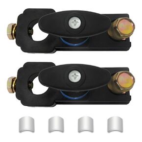 2pcs Car Battery Disconnect Switch 12v 24v Heavy Duty Battery Kill Switch Battery Isolator Power Cut Off Switches Battery Shut Off Switch Preventing Battery Drain Power Loss of RV Truck Marine Boat
