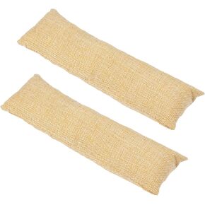 Framendino, 2 Pack Linen Long Watch Pillow Bracelet Bangle Cushions Display Pillows for Jewelry Show Organizer