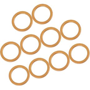 10pcs 30mm id 40mm OD دراجة نارية عادم نغم النحاس النحاس نغمة النحاس للاستبدال Honda CG125