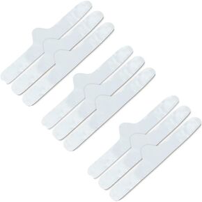Antibacterial Bamboo & Cotton Bra Liner (White, 9-pk) No irritation, rash guard