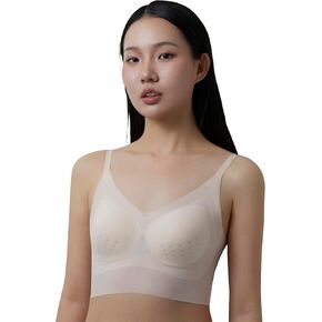 Breeze Womens Wireless Bra - Comfortable Seamless Stretch Everyday Bra - Bras for Women no Underwire Full Coverage Bralette