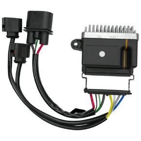 8K0959501G Engine Radiator Cooling Fan Control Module Relay Replacement for 8K0959501A 8K0959501C Fit for Au di Q3 Q5 A4 A5 A6 A7 Quattro