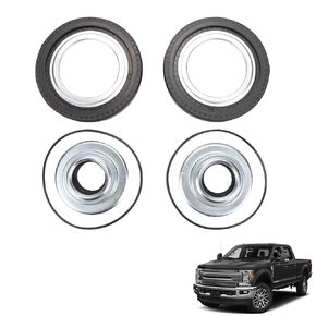 أختام مفصل الفراغ الأمامي المحور والحلول O-Rings & Tube Dust Seals مجموعة متوافقة مع Ford Super Duty F250 F350 F450 F550 2005-2019 Dana Super 60 ، استبدال#2017426 2014835 54983