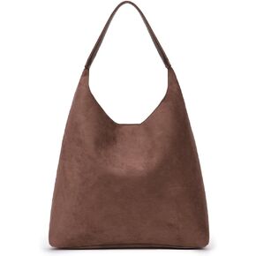 YFGBCX Tote Bags for Women Work Bags Suede Slouchy Bag Hobo Handbag Office Tote Handbag
